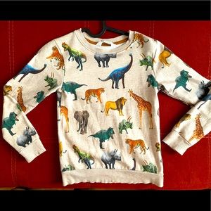 Animal Print Sweatshirt